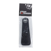 187 Killer Black Knee Pad Strap Extenders - Lucky Skates