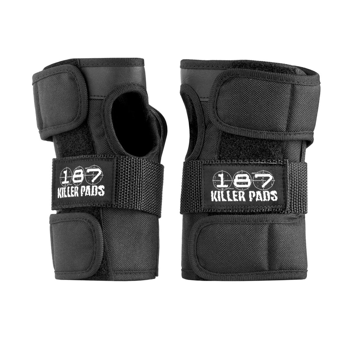 187 Killer Black Wrist Guards - Lucky Skates