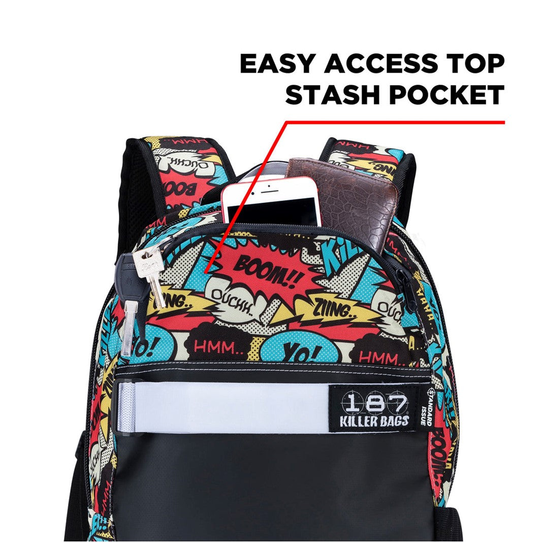 187 Comic Skate Backpack