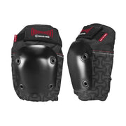 187 black and red patterned knee pads