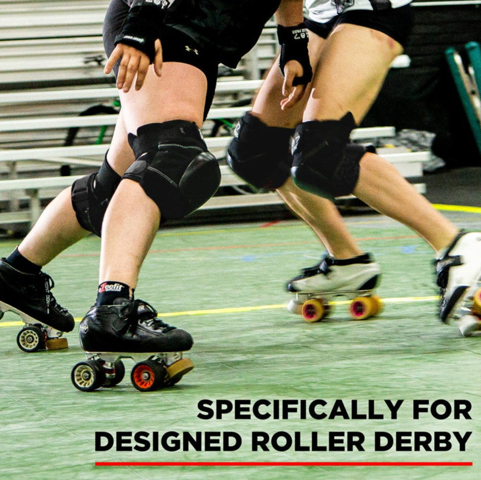 187 Killer Pro Derby Knee Pads Red *Last Pairs*