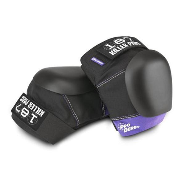 187 Killer Pro Roller Derby Knee Pads Purple - Lucky Skates