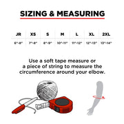 187 Killer Elbow Pads Size Chart - Lucky Skates