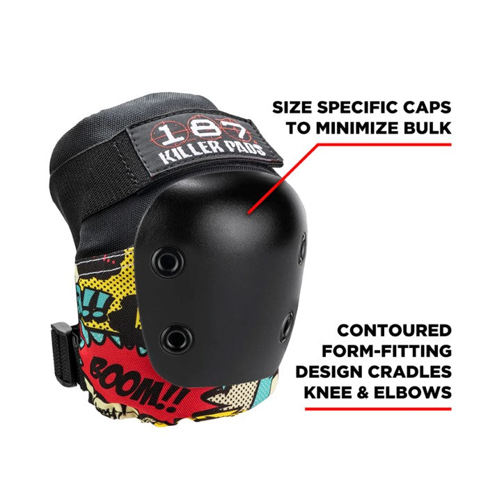 187 Killer Junior Knee Pad Comic - Lucky Skates