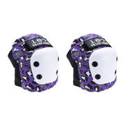 187 Killer Junior Pad Set Purple Leopard Knee Pads - Lucky Skates
