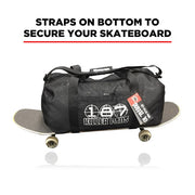 187 Killer Black Skateboard Duffel Bag - Lucky Skates