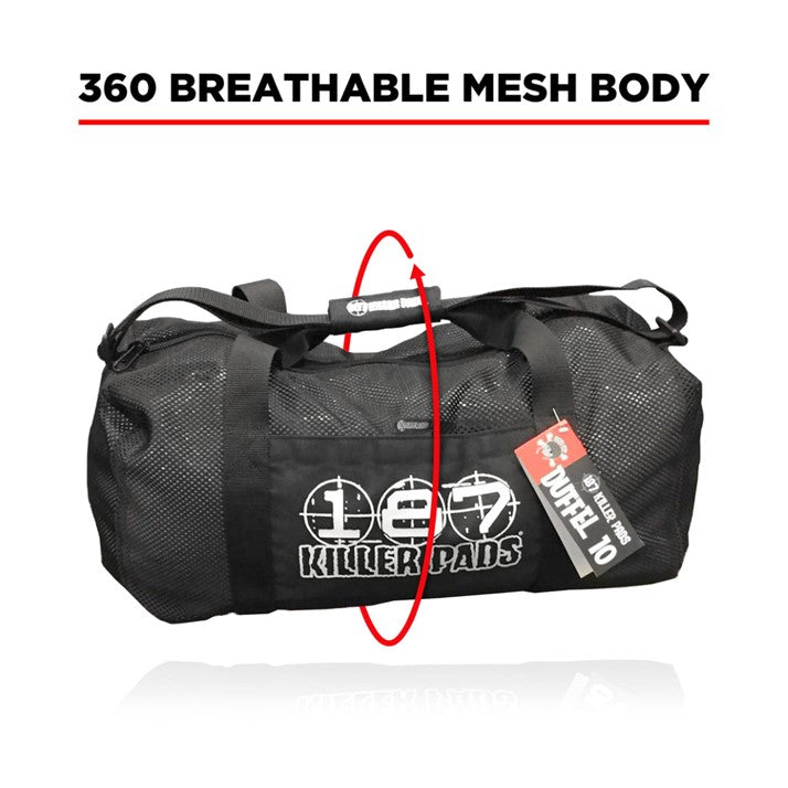 187 Killer Black Skate Duffel Bag - Lucky Skates