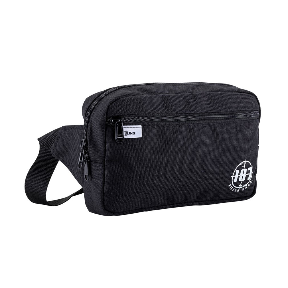 187 Killer Black Sling Bag - Fanny Pack - Bum Bag - Lucky Skates