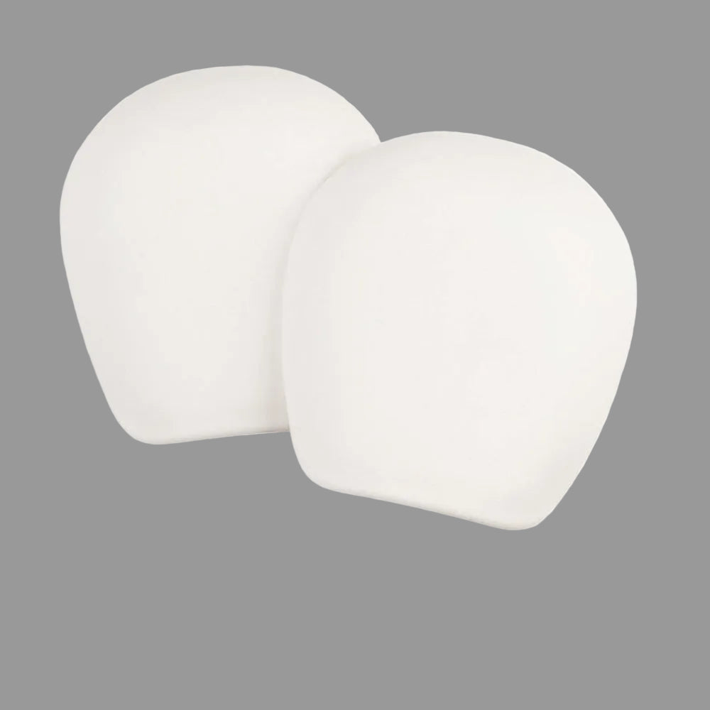 187 Killer Knee Pad replacemnet caps for  187 Killer Pro Knee Pads, 187 Killer Pro Derby Knee Pads White c1, c2, c3 - Lucky Skates