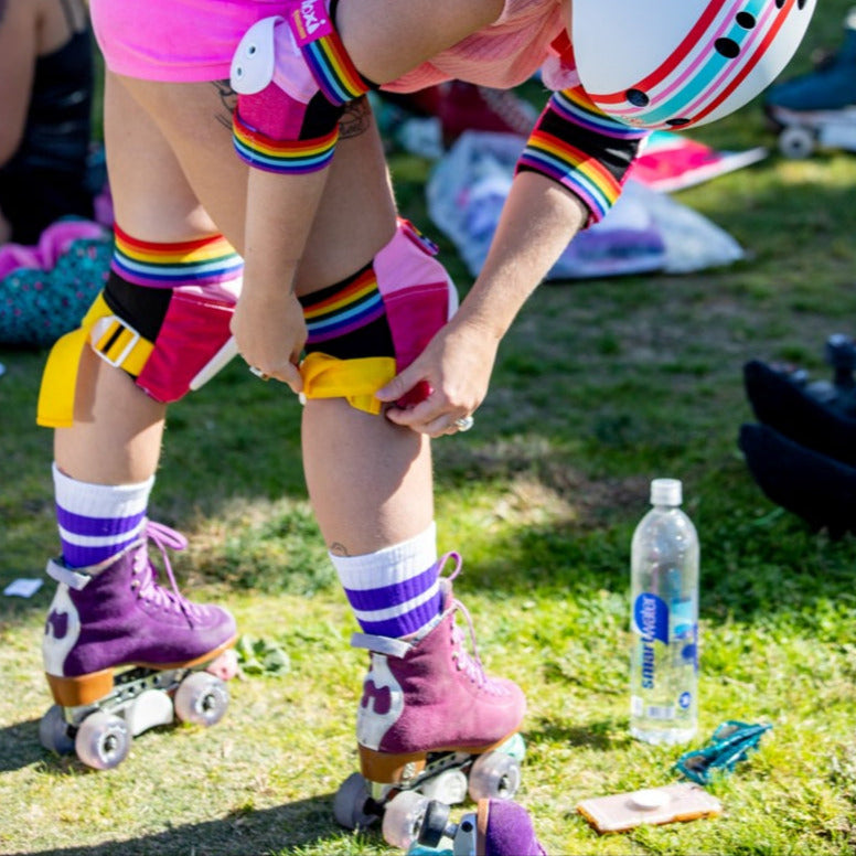 187 Moxi Skates Adult Padding Set Pink