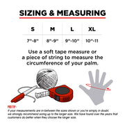 187 Killer Pro Derby Skate Wrist Guards Size Chart - Lucky Skates 