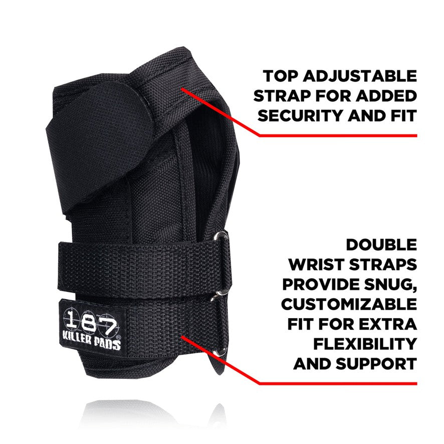 187 Killer Pro Derby Skate Wrist Guards - Lucky Skates 