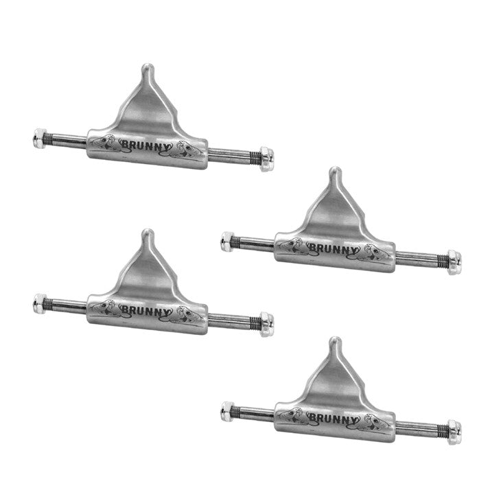 silver roller skate truck set of 4 