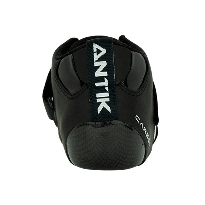 back view of antik jet carbon boot