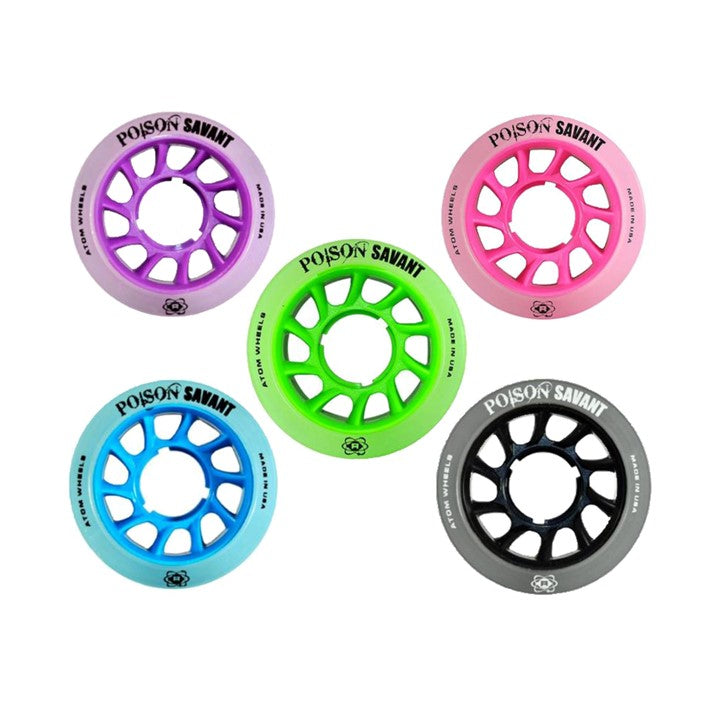 Atom Savant Poison Wheels 84A  - Lucky Skates