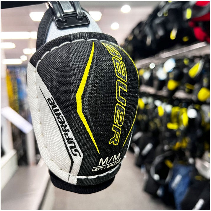 yellow black junior elbow pads 