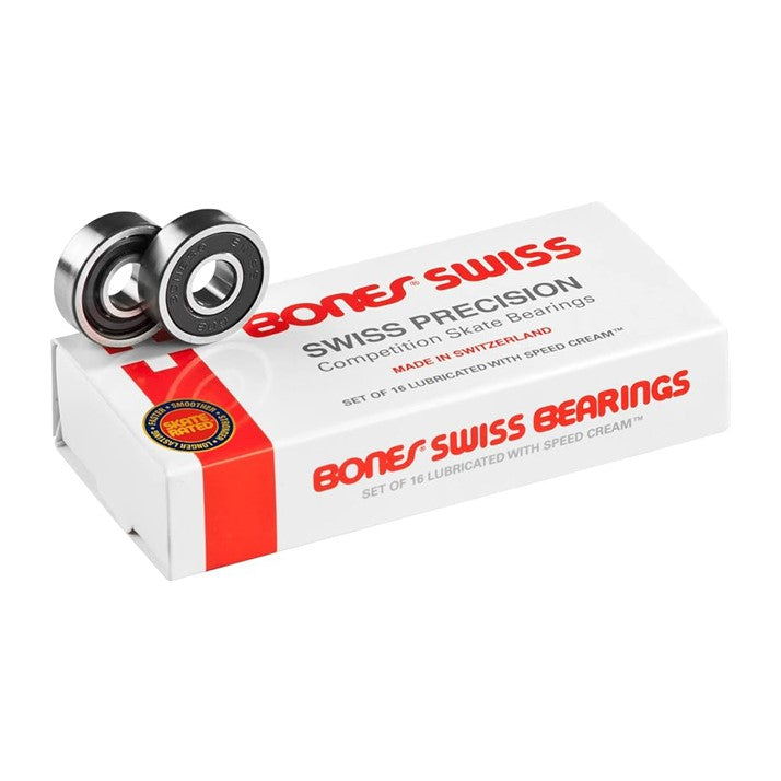 Bones Swiss Skate Bearings (16) - Lucky Skates