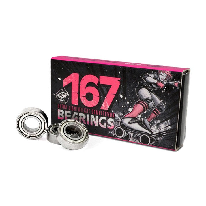 Bont Swiss Mini Skate Bearings 7mm (16) - Lucky Skates