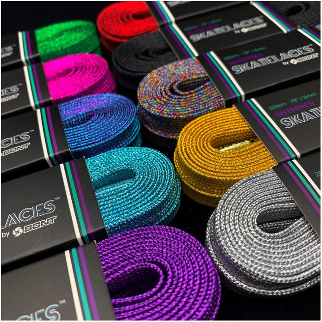 Bont Shimmer Glitter Laces 79" (200cm) - Lucky Skates