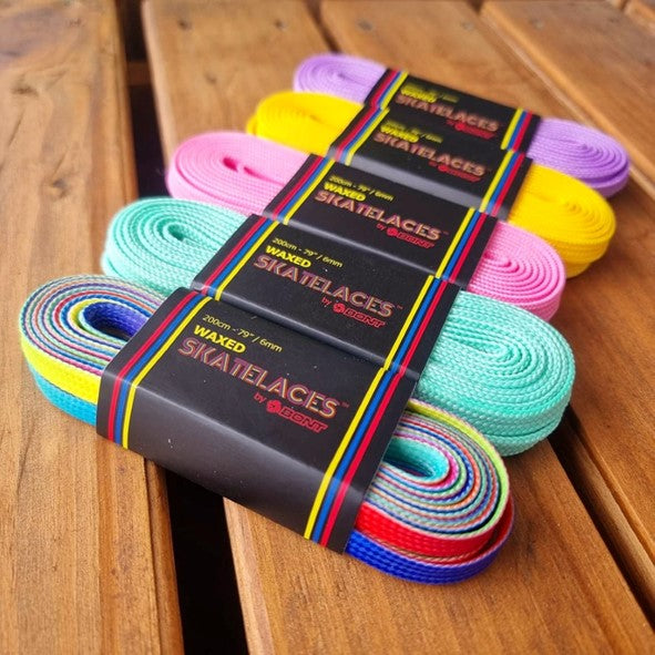 Bont 6mm Waxed Skate Laces 79" (200cm) - Lucky Skates