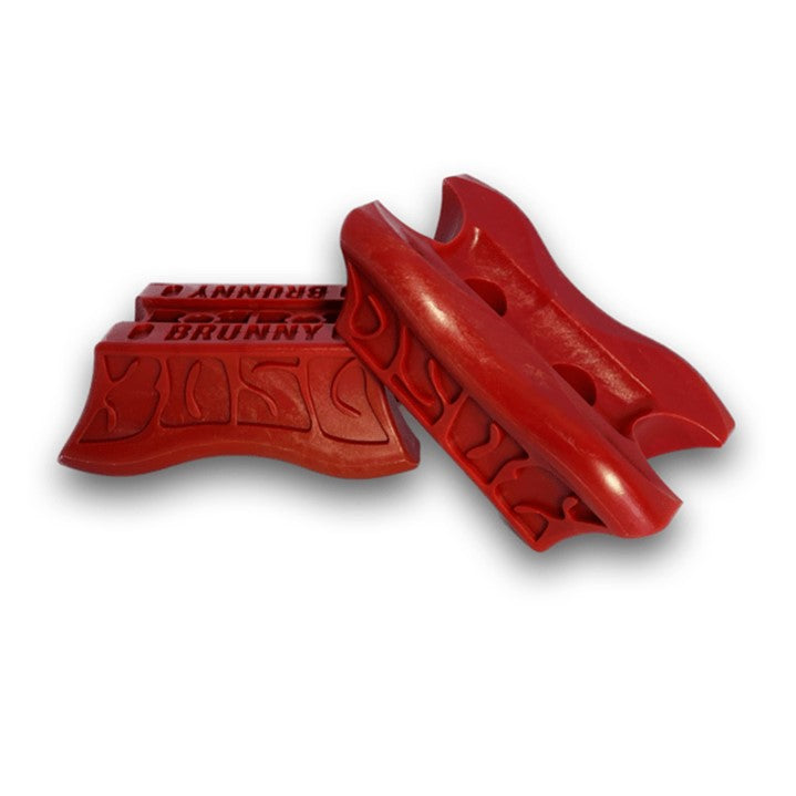 rollerskate quad grind blocks red 'Brunny"