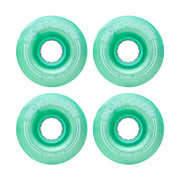Bont Light Up Glow Misty Teal LED Roller Skate Wheels 62mm 83A 4 Pack - Lucky Skates