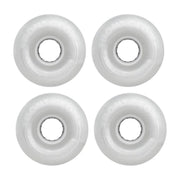 Bont Light Up Glow Pearl White Glitter LED Roller Skate Wheels 62mm 83a 4 pack - Lucky Skates