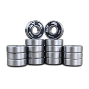  Bont Race Pro Skate Bearings 8mm Black (16 Pack) - Lucky Skates 