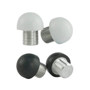 Bont Roller Skate Toe Stop Jam Plugs Dance Plugs Black White Adjustable Stem - Lucky Skates 