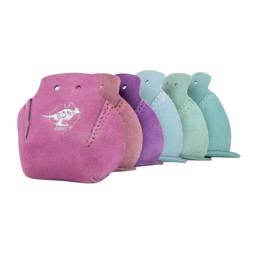 Bont Leather Suede Roller Skate protective Toe Caps Pastel Colours - Lucky Skates