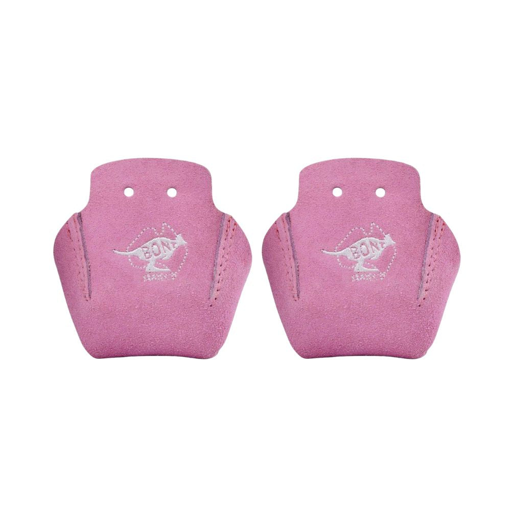 Bont Leather Suede Roller Skate Leather Protective Toe Caps Pastel Pink - Lucky Skates