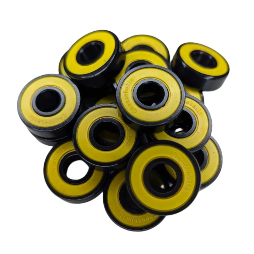 Cheezeballs Cheddars Skate Bearings No Box (16) - Lucky Skates