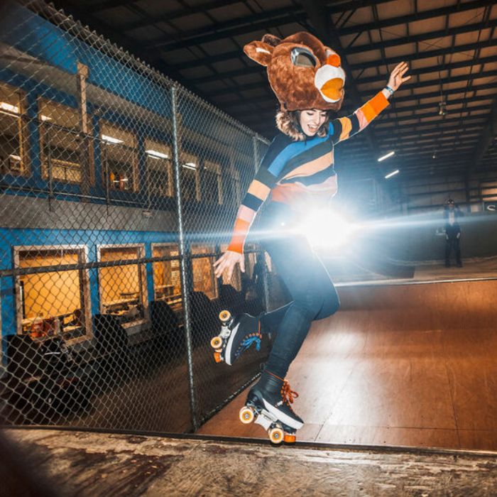 Chaya Karma Park Roller Skate Grind Plate Blcoks White  - Lucky Skates