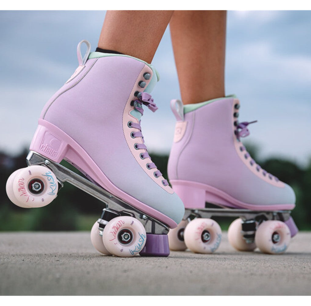 Chaya Melrose Pastel Rainbow Roller Skates - Lucky Skates