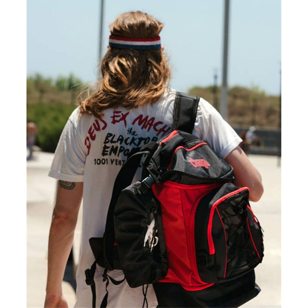 Chaya Pro Red Skate Backpack