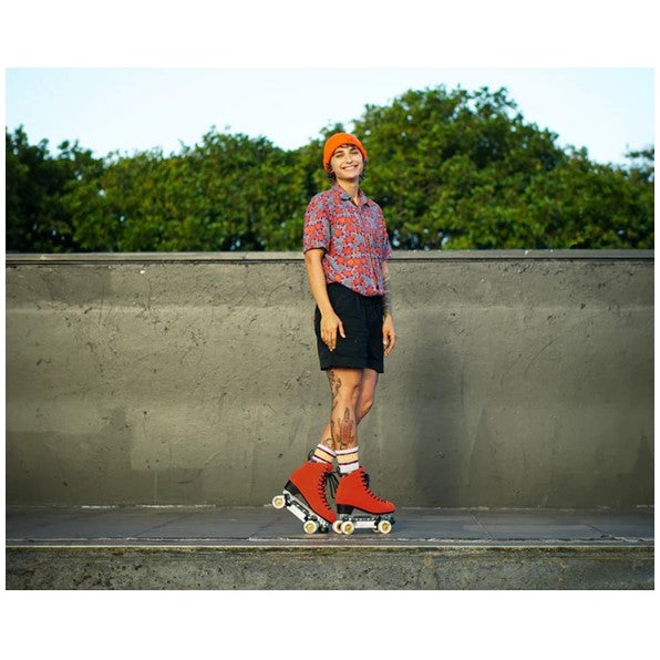 Chuffed Pro Tia Pitman Red/Orange Skate Boots