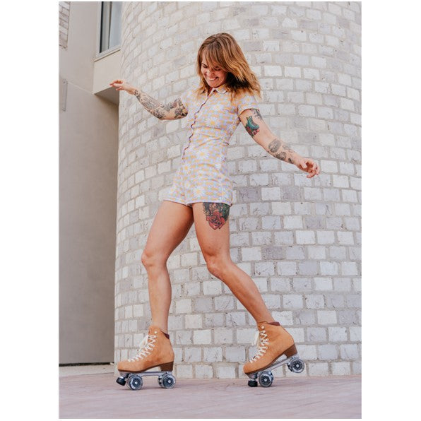 Chuffed Wanderer Caramel Roller Skates