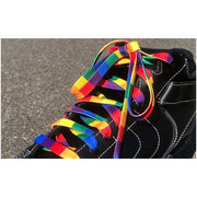 RAINBOW shoe skate LACES 