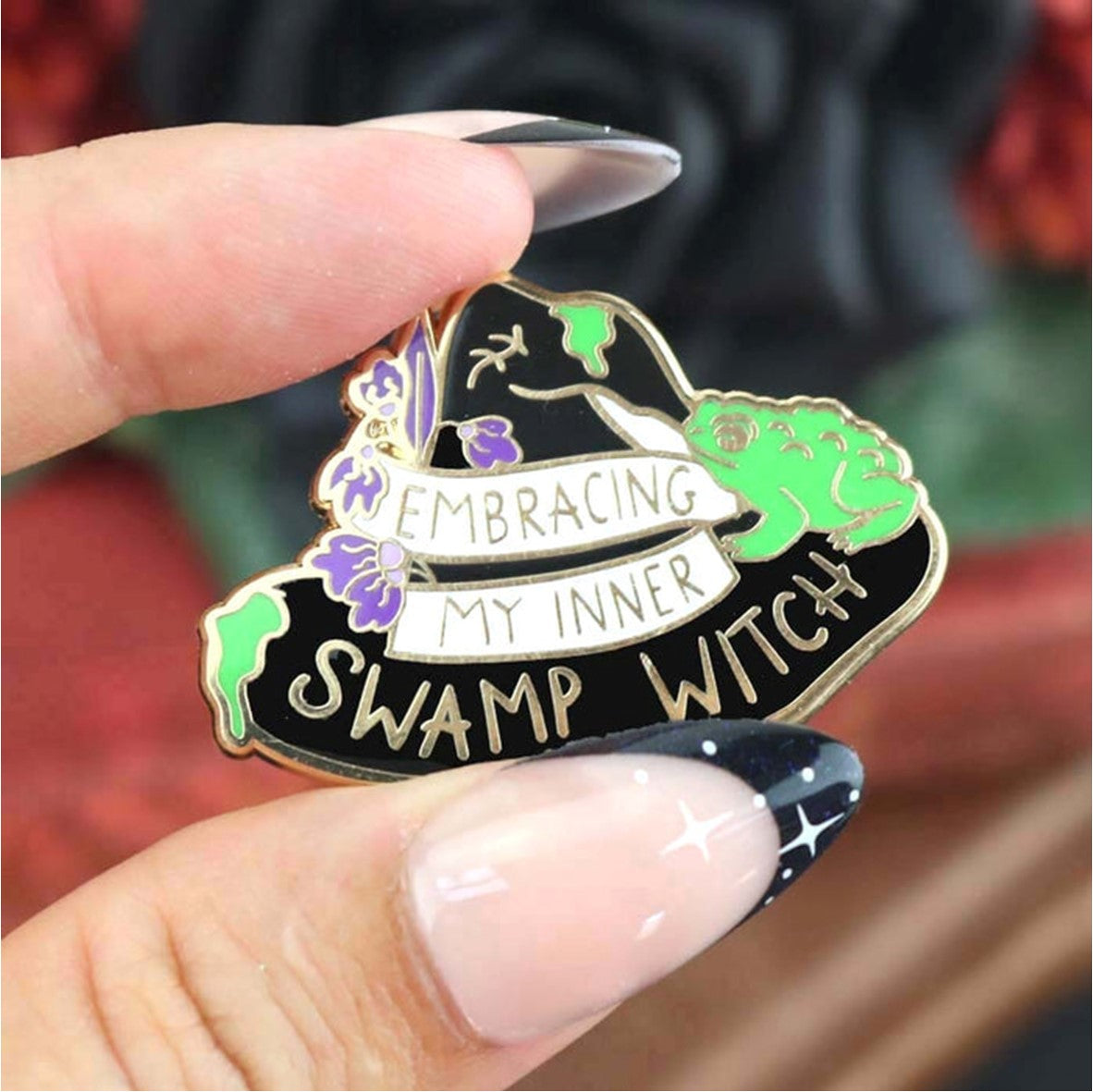 Embracing My Inner Swamp Witch Pin