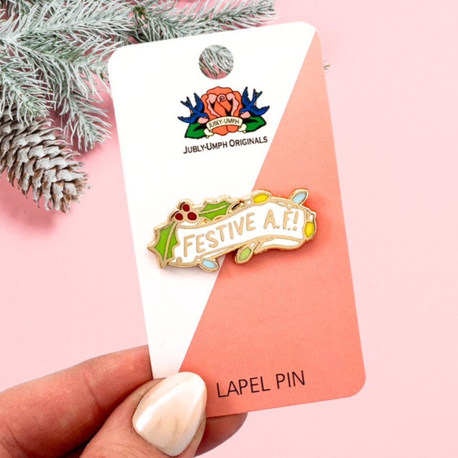 Jubly Umph Festive AF Pin - Lucky Skates