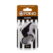 FOX 40 Classic Sports Fingergrip Whistle Black - Lucky Skates