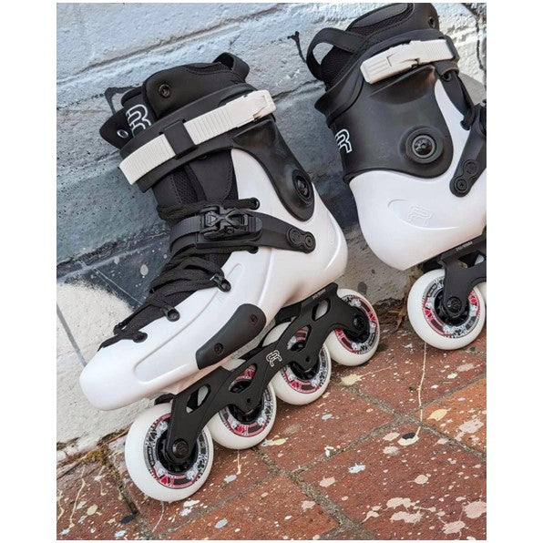 FR FR3 80 White Inline Skates - Lucky Skates