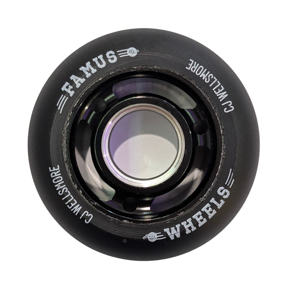 Famus CJ Alloy Aggressive Inline Wheels 64mm 92A - Lucky Skates