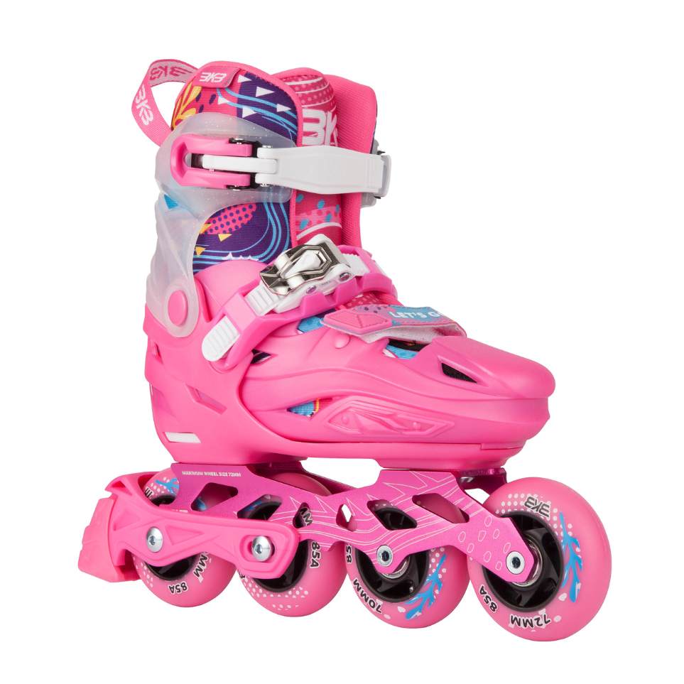 Flying Eagle BKB K9 Pink Children's Adjustable Inline Rollerblades - Lucky Skates 