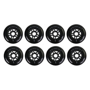 Flying Eagle Crocanti Sweet Inline Skate Speed Wheels Black Cookie 100mm 88A 8 Pack - Lucky Skates