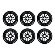 Flying Eagle Crocanti Sweet Inline Wheels Skate Wheels 125mm 88A Black 6 Pack - Lucky Skates 