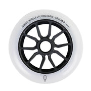 Flying Eagle Crocanti Sweet Inline Wheels Skate Wheels 125mm 88A 6 Pack White - Lucky Skates 