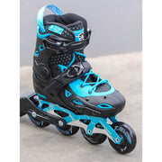 Kids Adjustable Flying Eagle Dynamo Blue Inline Skates - Lucky Skates 
