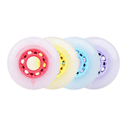 Flying Eagle Ice Cream  Coloured Inline Skate Rollerblade Wheels 76mm 86A 8 Pack - Lucky Skates 