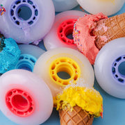 Flying Eagle Ice Cream Inline Skate Rollerblade Wheels 86A 8 Pack - Lucky Skates 